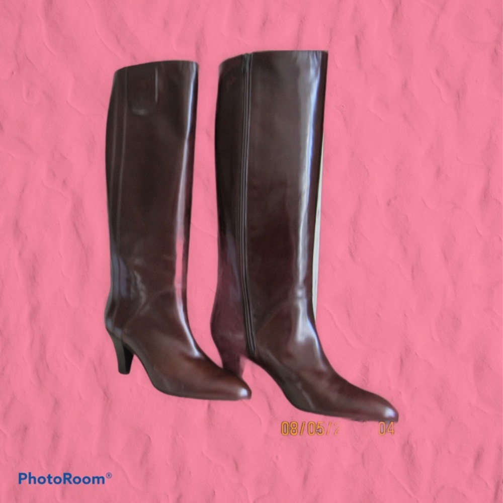 Vintage Gucci Boots Warm Cognac Brown